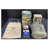 Boy Scouts Canteen, Richland Bank Bag, Spice Tins