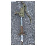 Vtg Cast Iron Well Pump.