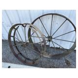 Steel Wagon Wheel.