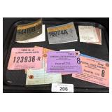 Vintage Permits & Ephemera.
