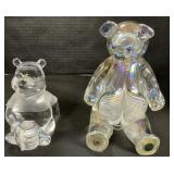 Abelman Signed Bear, Lenox Winnie The Pooh.