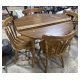 Vtg Round Dining Table.