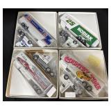4 Winross Model Trucks.
