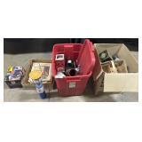 Soda & Beer Adv Bottles, Lantern, Buffer.