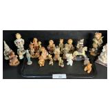 Hummel, Anri, Teddy Bear Figurines.