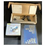 Auto Repair Manual, Wood Plane, Joiner Stand.