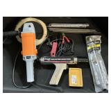 Racing Timer Tester, Polisher, Drill Bits, Files.