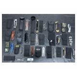 (20) Various Pocket Knives, Gerber, Frost Cutlery.
