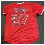 Autographed Mike Trout Jersey.