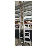 24ft Extension Ladder, 5ft Ladder.