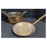 Brass Pot & Pan.