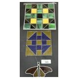 Leaded Stained Glass Sun Catchers.