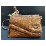 Taxidermy Gator Skin Genuine Leather Purse