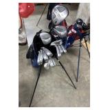 Titleist & TaylorMade Golf Clubs & Bag.