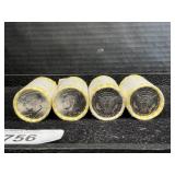 80 Kennedy Half Dollars.
