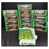 13 Mini Hess Trucks & Hess Bags.