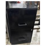 Pressed Steel Filing Cabinet.