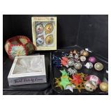 Vintage Christmas Ornaments.