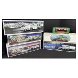 6 Hess Trucks.