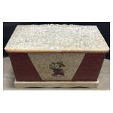 Vintage Toy Chest w/ Toys, Elco Pennant.