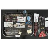 Large Lot Of Costume Jewelry. Earrings, Necklaces