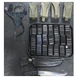 German Gun Cleaning Kits & Magazine Pouches.
