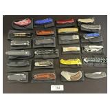 Lot Of Pocket Knives, Buck, United, Magnum.