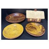 HuberHaus Redware House, Breininger Redware Plates