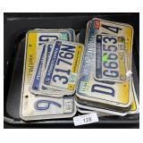 Large Lot Of Pennsylvania License Plates.