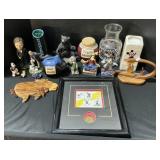 Goofy Stamps, Hollywood & Disney Figurines.