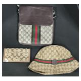 Fashion Purse, Wallet & Bucket Hat.