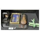 Vietnam Rickshaw, Rose Bowl Pins, Powder Flask.