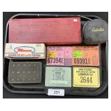 Fly Vice, Leader Tie Kit, PA Hunting Licenses.