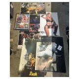 Motley Crue, Rush, CBGB, Triumph Rock Posters.