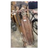 Vtg Flexible Flyer Runner Sled.