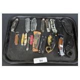 Lot Of Pocket Knives.