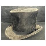 Vintage A. Hise & Son Lebanon Pa Top Hat.