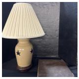 Country Style Lamp & Vintage Scrapbook.