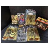 KISS Action Figures, Cars, & Lunchbox.