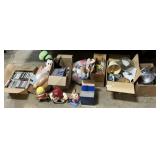 Towle Crystal Glasses, CDs, Goofy Stuffies, Toys.