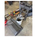 Compost Spreader, Auger Bit, Paint Mixer.