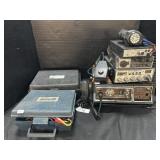Cobra, Sharp CB Radios, Heat Pump Analyzer.