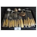 Bakelite Flatware, Ice Cream Scoops.