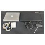 MacBook G4 & Toshiba Laptops W/ Power Cords.