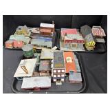 Lot Of Model Train Houses.
