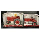 Pair Of ERTL Die Cast Farmall Tractors.