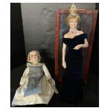 Princess Dianna & Geppeddo Sister Magdalena Dolls.