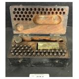Rare WW1 Dog Tag Stamp Set.