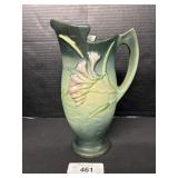 Roseville Pottery Freesia Ewer Pitcher.