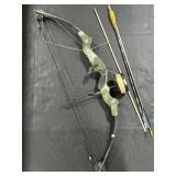 Proline Compound Bow w/ Fishing Reel.